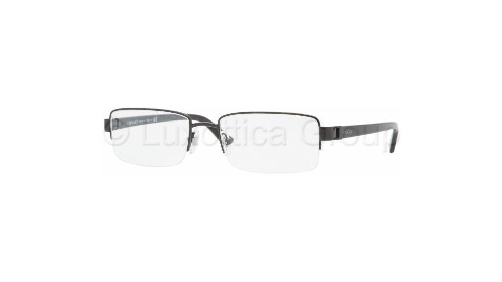 Versace VE1183 Progressive Prescription Eyeglasses 1009-5218 - Black 