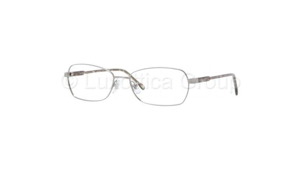 Versace VE1192 Single Vision Prescription Eyeglasses 1001-5216 - Gunmetal Frame