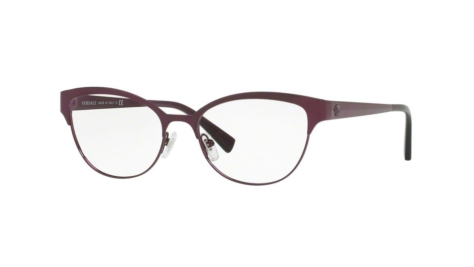 Versace VE1240 Eyeglass Frames 1397-53 - Plum Frame