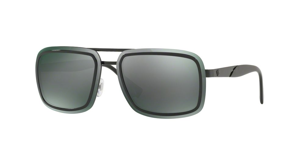 Versace VE2183 Progressive Prescription Sunglasses VE2183-1009C0-63 - Lens Diameter 63 mm, Frame Color Black