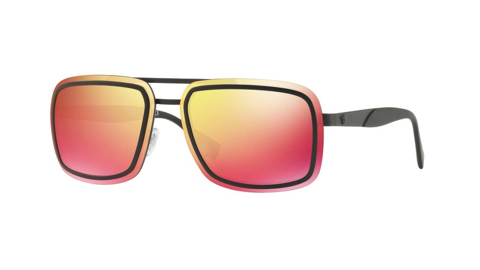 Versace VE2183 Progressive Prescription Sunglasses VE2183-12616Q-63 - Lens Diameter 63 mm, Frame Color Matte Black