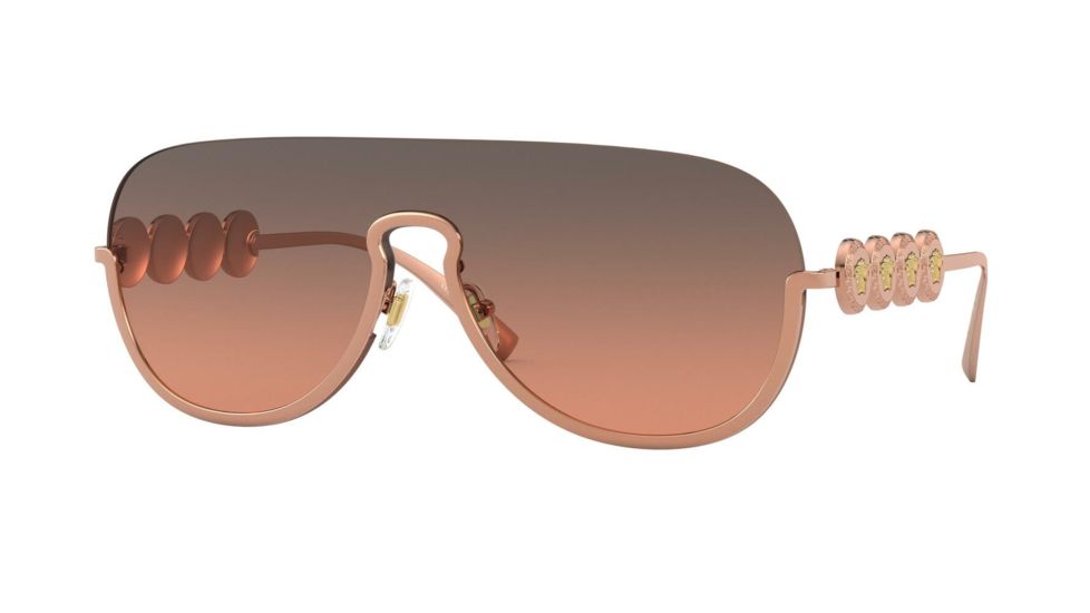 Versace VE2215 Sunglasses 141218-39 - , Orange Gradient Light Grey Lenses