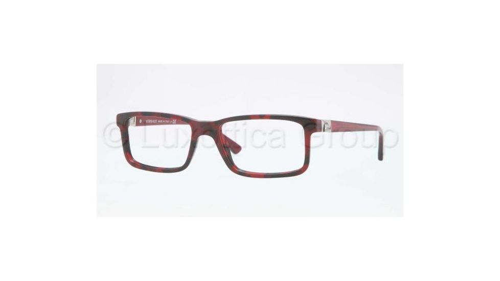 Versace VE3171 Bifocal Prescription Eyeglasses 989-5317 - Red Havana Frame