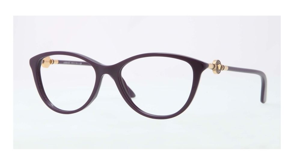 Versace VE3175A Single Vision Prescription Eyeglasses 5064-54 - Eggplant Frame