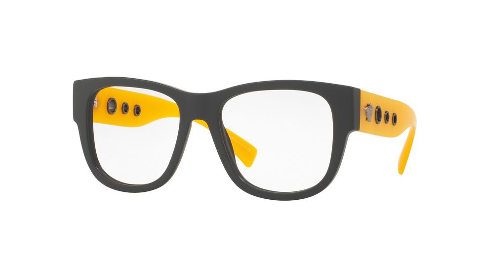 Versace VE3230 Progressive Prescription Eyeglasses 5194-52 - Matte Grey Frame