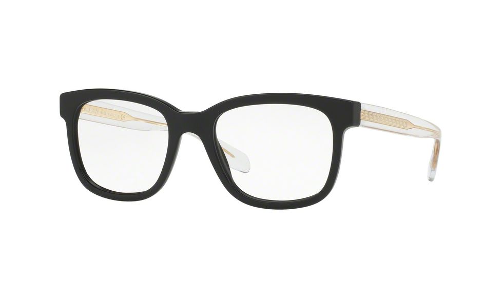Versace VE3239 Progressive Prescription Eyeglasses GB1-52 - Black Frame