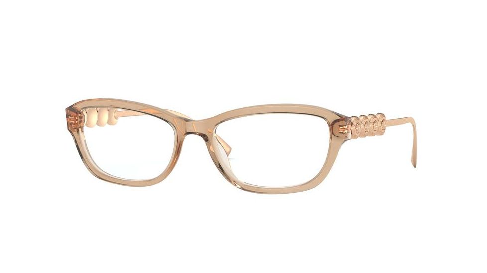 Versace VE3279 Eyeglass Frames 767-52 - Transparent Brown