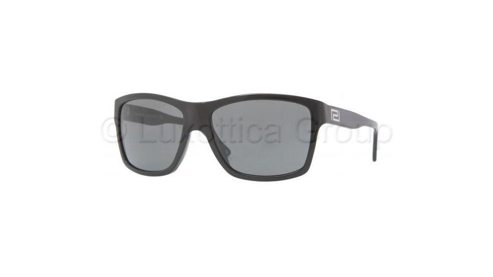 Versace VE4216 Prescription Sunglasses VE4216-GB1-87-5916 - Lens Diameter 59 mm, Frame Color Shiny Black