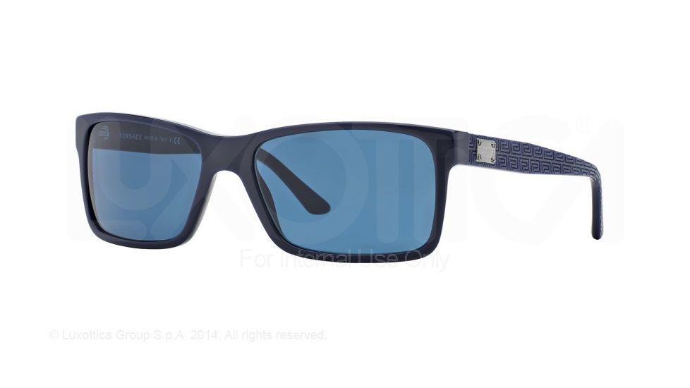Versace VE4274 Progressive Prescription Sunglasses VE4274-510780-58 - Lens Diameter 58 mm, Frame Color Blue