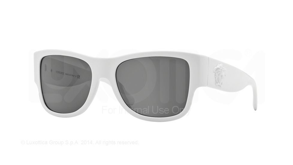 Versace VE4275A Bifocal Prescription Sunglasses VE4275A-401-87-56 - Lens Diameter 56 mm, Frame Color White