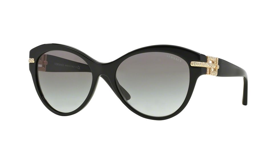 Versace VE4283B Bifocal Prescription Sunglasses VE4283B-GB1-11-57 - Lens Diameter 57 mm, Frame Color Black