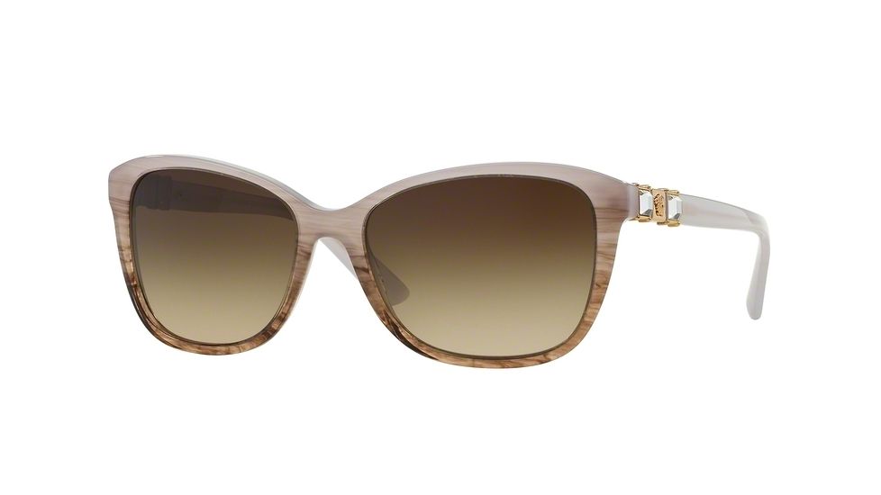 Versace VE4293BA Bifocal Prescription Sunglasses VE4293BA-515413-57 - Lens Diameter 57 mm, Frame Color Ice Violet/striped Havana