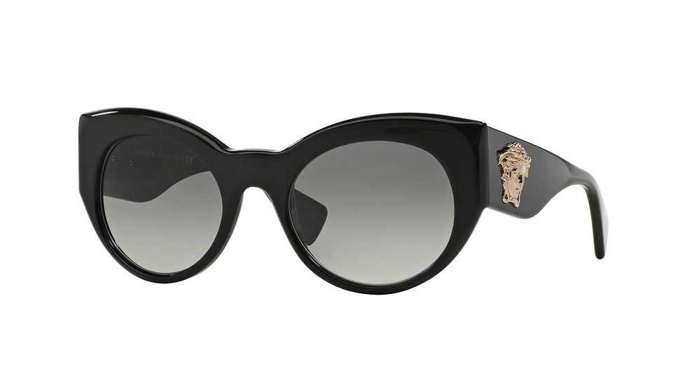 Versace VE4297 Bifocal Prescription Sunglasses VE4297-GB1-11-54 - Lens Diameter 54 mm, Frame Color Black