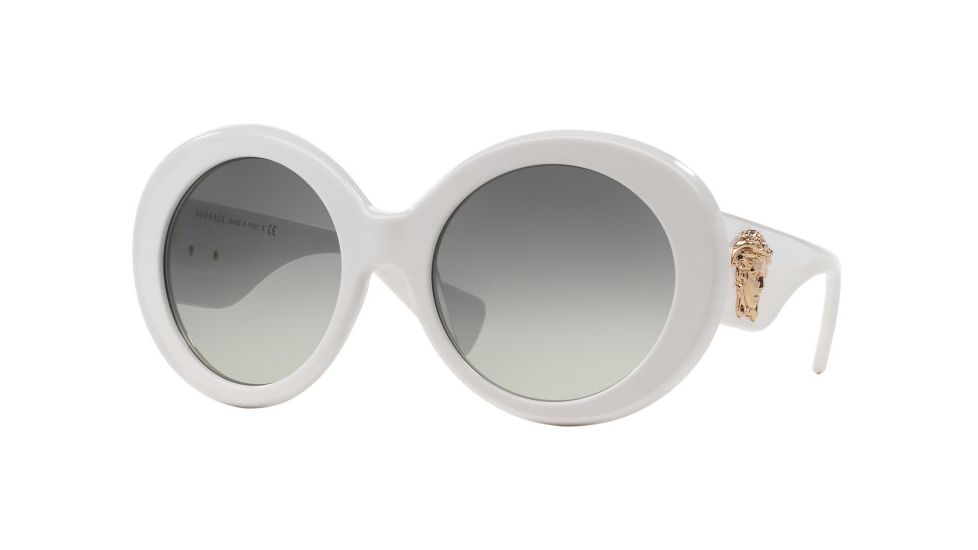 Versace VE4298A Bifocal Prescription Sunglasses VE4298A-404-11-55 - Lens Diameter 55 mm, Frame Color White