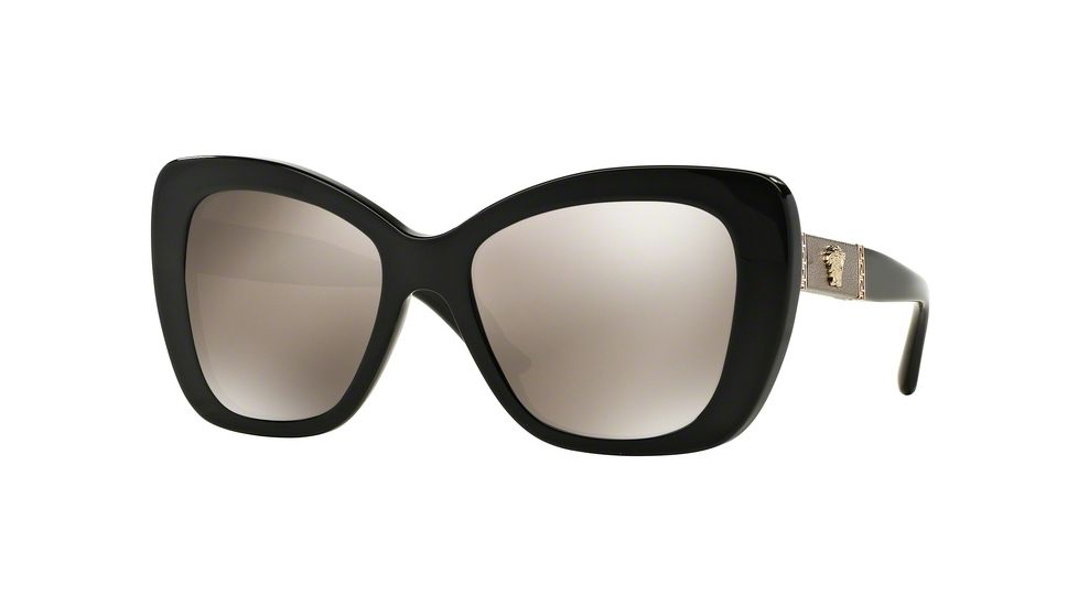 Versace VE4305Q Bifocal Prescription Sunglasses VE4305Q-GB1-5A-54 - Lens Diameter 54 mm, Frame Color Black