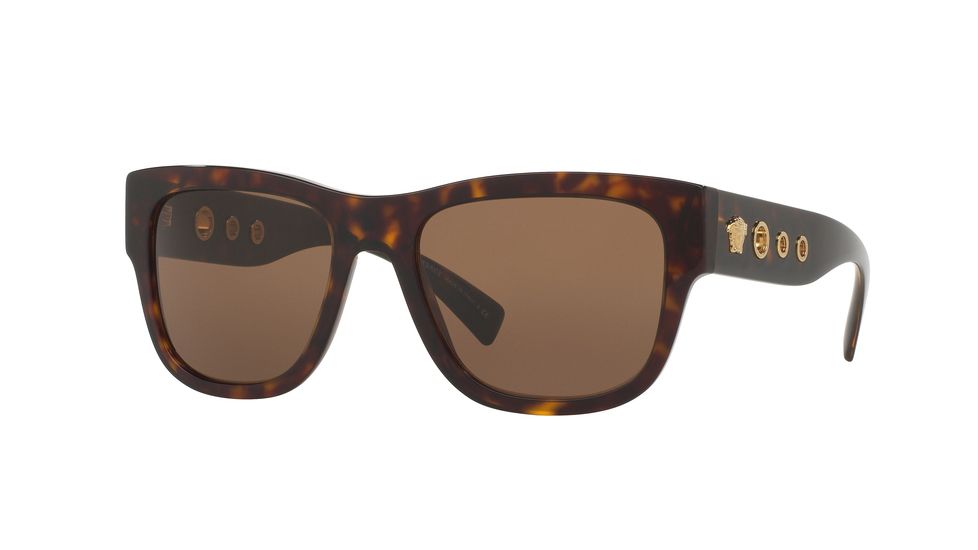 Versace VE4319 Progressive Prescription Sunglasses VE4319-108-73-56 - Lens Diameter 56 mm, Frame Color Havana
