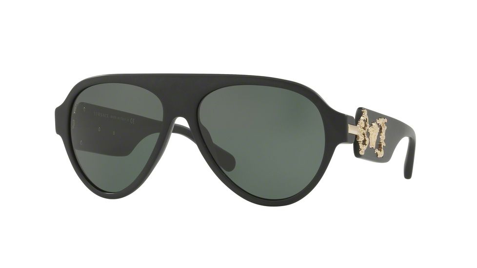 Versace VE4323 Progressive Prescription Sunglasses VE4323-507971-58 - Lens Diameter 58 mm, Frame Color Sand Black