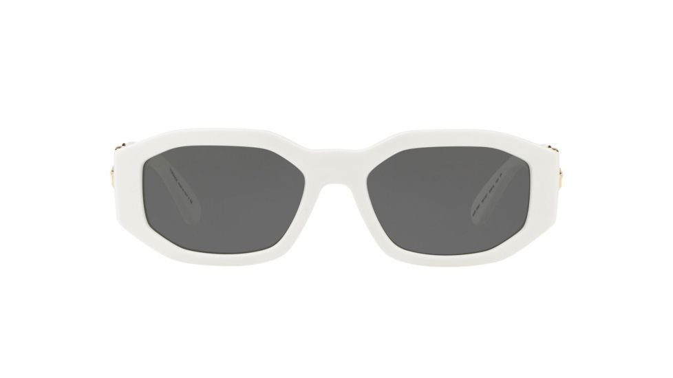 Versace VE4361 Bifocal Prescription Sunglasses, 53mm, White, VE4361-401-87-53-BI