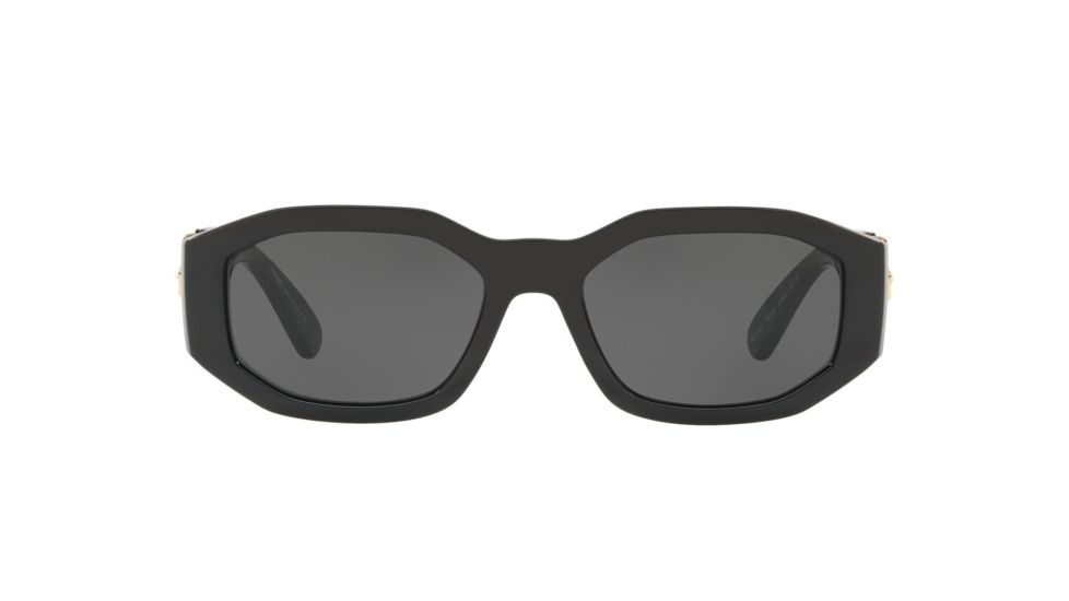 Versace VE4361 Bifocal Prescription Sunglasses, 53mm, Black, VE4361-GB1-87-53-BI
