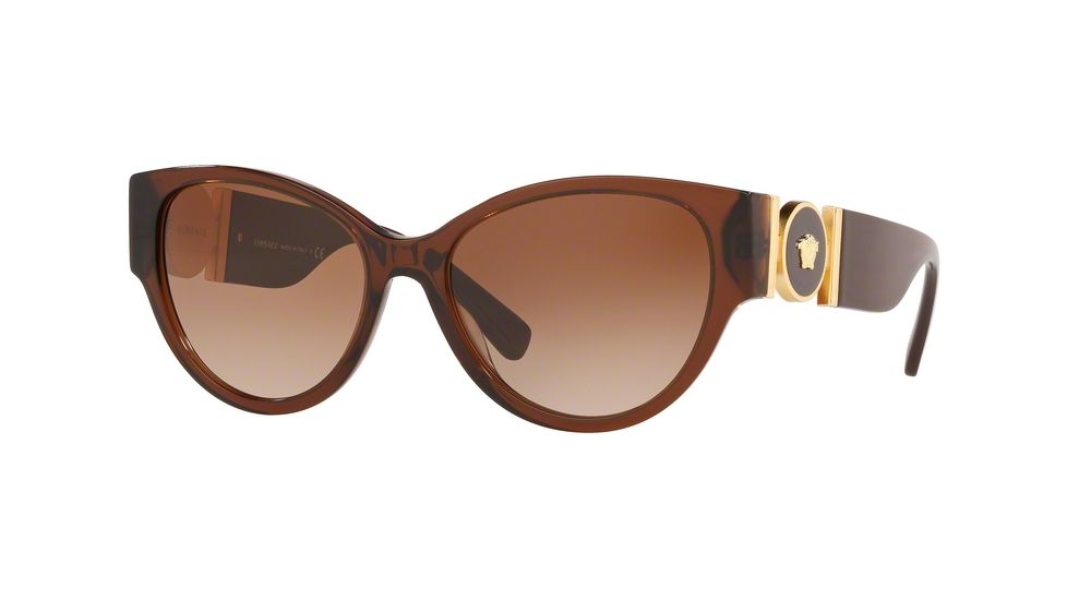 Versace VE4368 Prescription Sunglasses, 56mm, VE4368-530813-56-SV