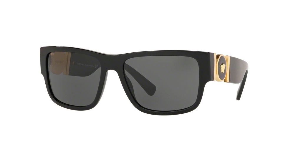 Versace VE4369A Progressive Prescription Sunglasses, 58mm, VE4369A-GB1-87-58-PRO