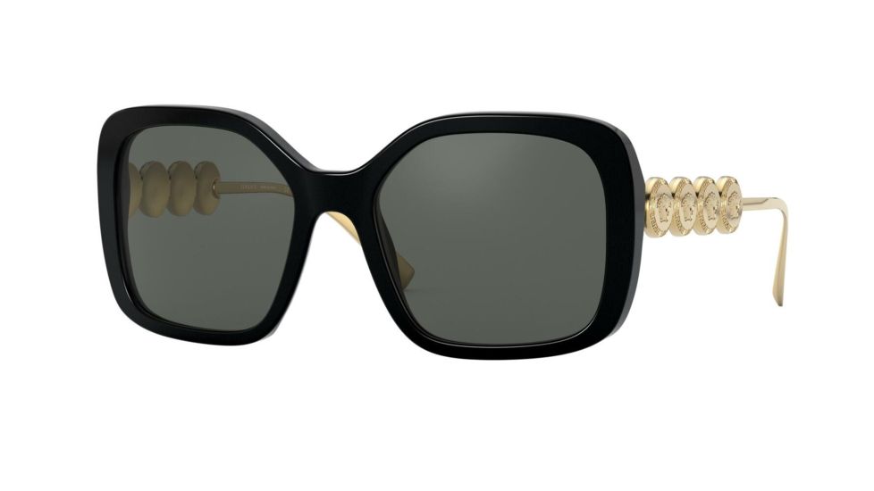 Versace VE4375F Sunglasses GB1/87-53 - , Grey Lenses