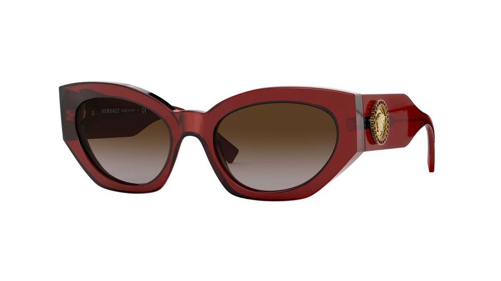 Versace VE4376B Sunglasses 388/13-54 - , Brown Gradient Lenses