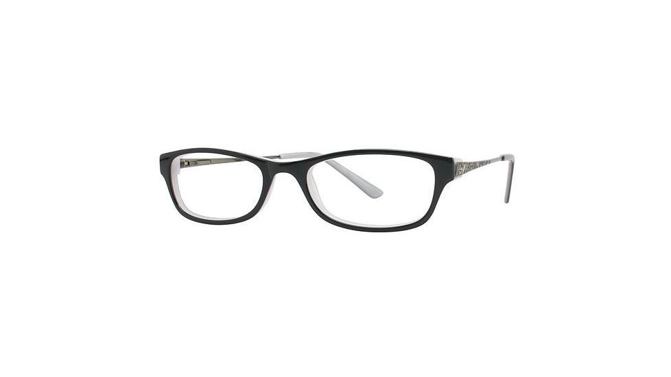 Visions 187 Bifocal Prescription Eyeglasses - Frame Ebony/Gunmetal VIVISION18701