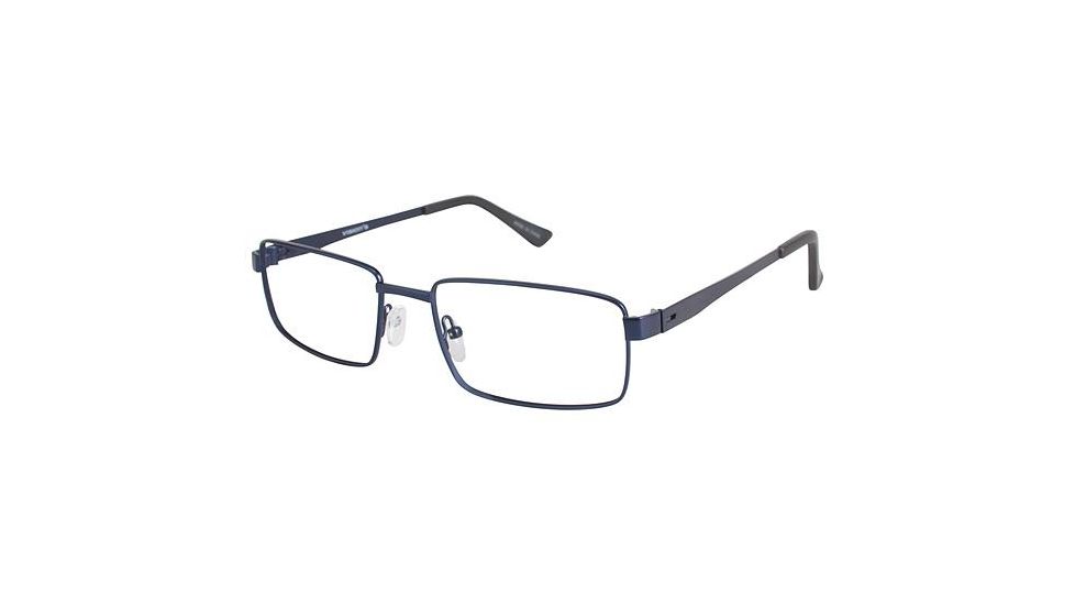 Visions 230 Bifocal Prescription Eyeglasses - Frame MATTE NAVY, Size 55/19mm VIVISION23003