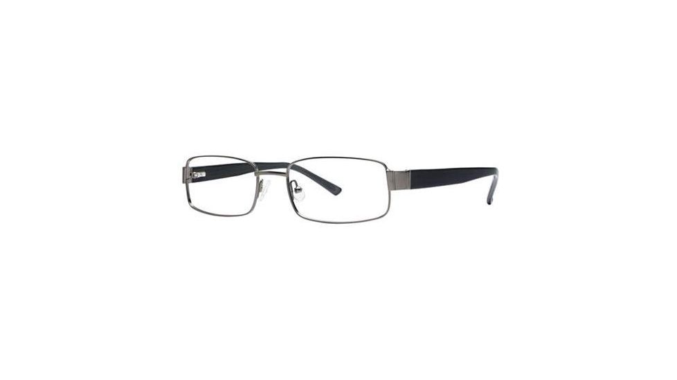 Visions 160 Bifocal Prescription Eyeglasses - Frame Pewter, Size 53/18mm VIVISION16003