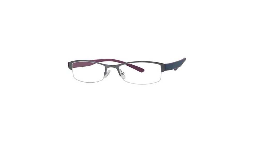 Visions 181 Eyeglass Frames - Frame Blue/Blue, Size 51/17mm VIVISION18102