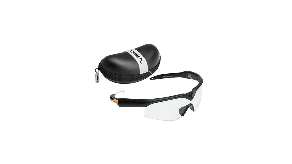 VISM Shooting Glasses/Ear Plugs/Clear VAGLAP-C