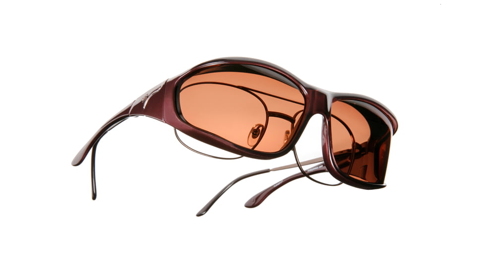 Vistana Burgundy Frame L Copper Polare Lens Sunglasses W309C