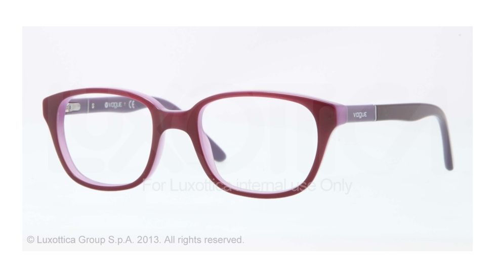 Vogue BABY 82 VO2810 Eyeglass Frames 2015-43 - Top Dark Violet/lilac Frame