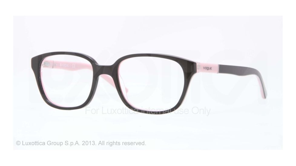 Vogue BABY 82 VO2810 Eyeglass Frames 2162-43 - Top Black/pink Frame