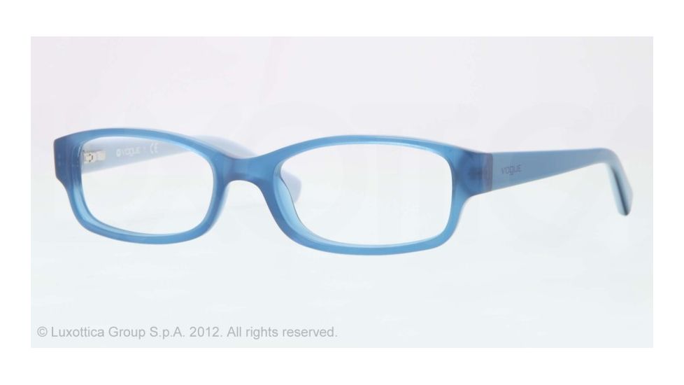 Vogue BABY 84 VO2812 Eyeglass Frames 2109-46 - Opal Blue Frame, Demo Lens Lenses