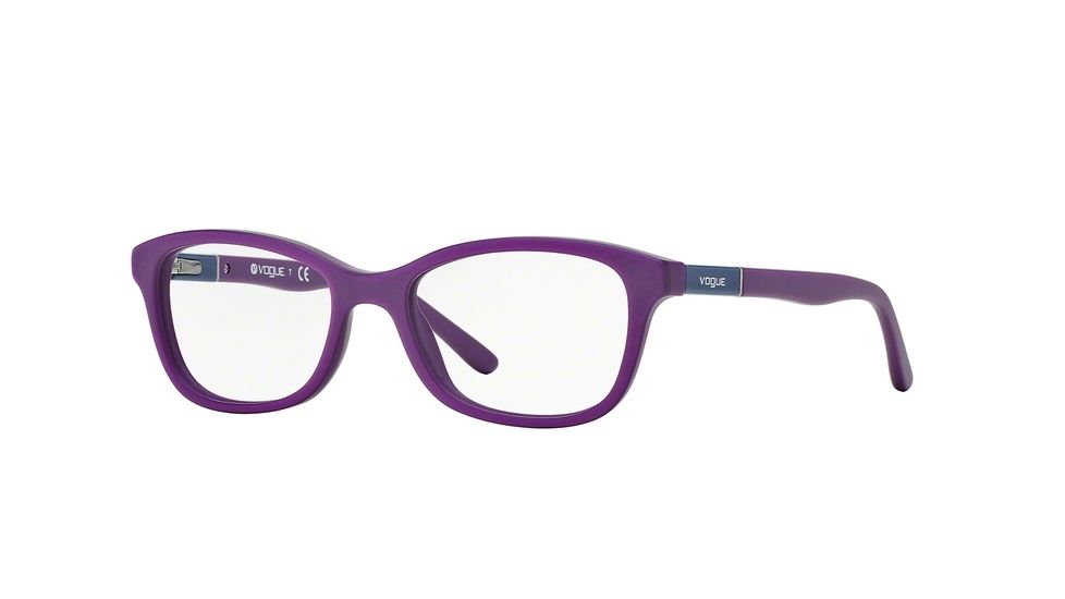 Vogue BABY 87 VO2892 Bifocal Prescription Eyeglasses 2136S-45 - Crystal/matte Pearl Violet Frame