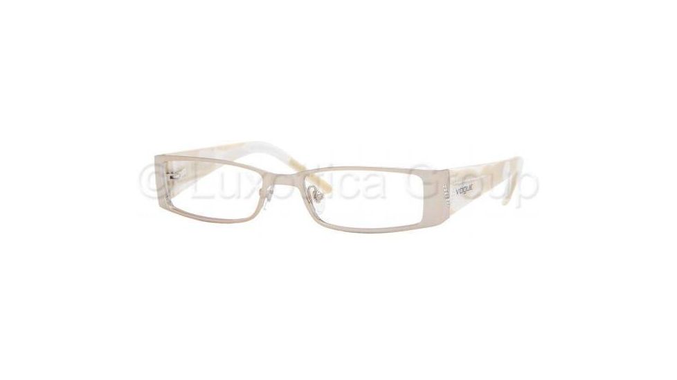 Vogue Eyeglasses VO3660B with Lined Bifocal Rx Prescription Lenses 835-5116 - Beige 
