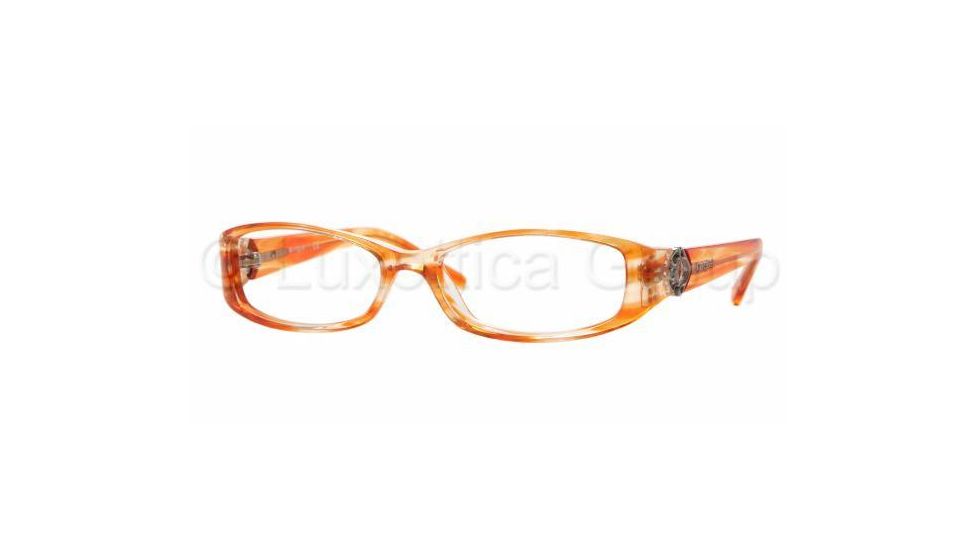 Vogue VO2535B Bifocal Eyeglasses - Striped Orange Frame / 52 mm Prescription Lenses, 1589-5215