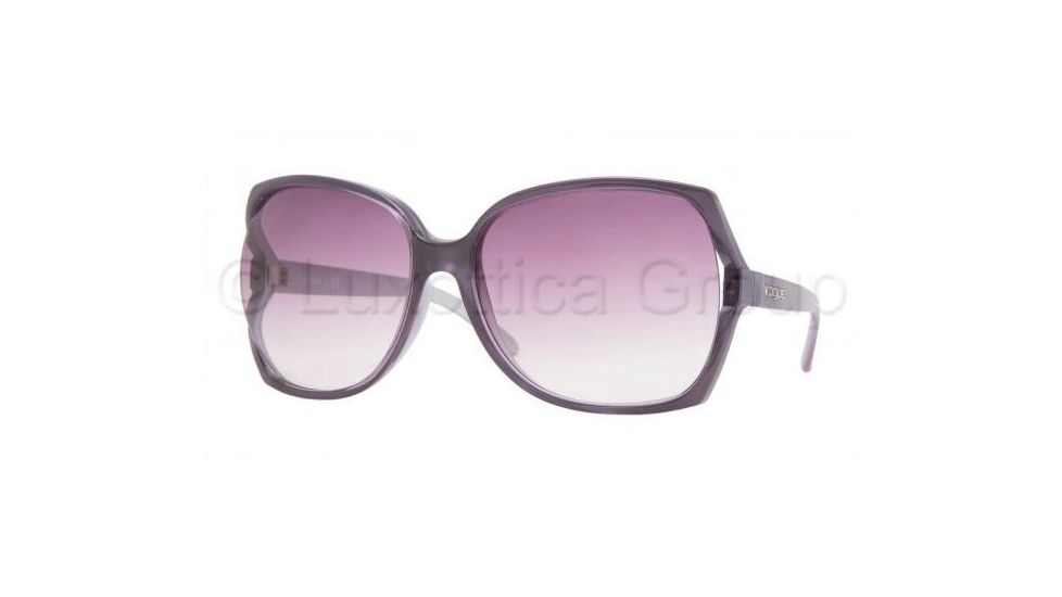 Vogue VO 2568S Sunglasses Styles Violet Frame / Violet Gradient Lenses, 16538H-6317, Vogue VO 2568S Sunglasses Styles Violet Frame / Violet Gradient Lenses