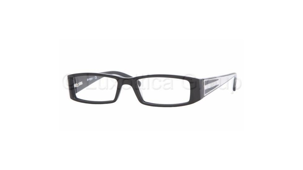 Vogue VO2573 Bifocal Eyeglasses - Black Demo Lens Frame / 50 mm Prescription Lenses, W44-5016