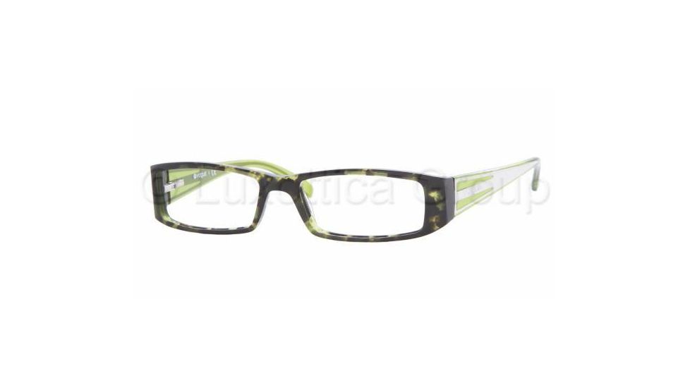 Vogue VO2573 Bifocal Eyeglasses - Green Havana Demo Lens Frame / 50 mm Prescription Lenses, 1612-5016