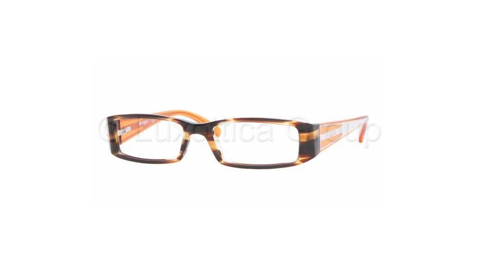 Vogue VO2573 Bifocal Eyeglasses - Striped Brown Demo Lens Frame / 50 mm Prescription Lenses, 1627-5016