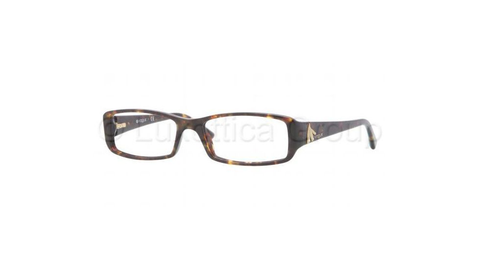 Vogue VO2768B Progressive Prescription Eyeglasses W656-5116 - Dark Havana Frame