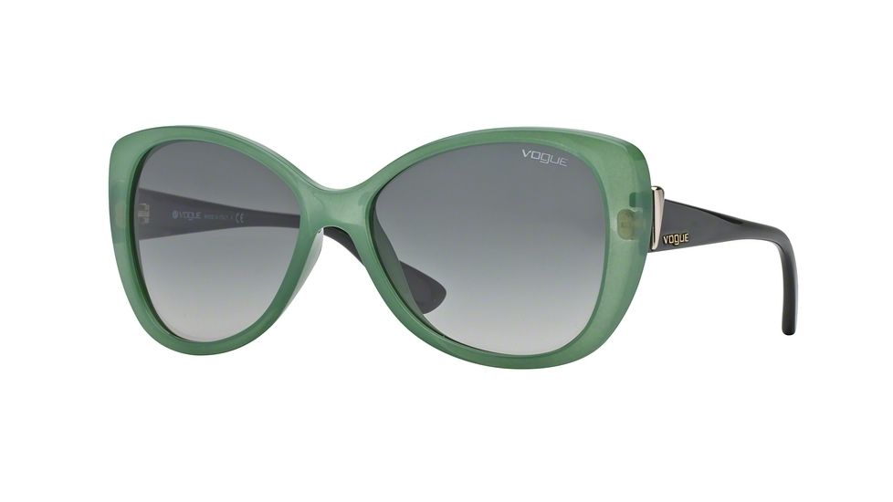 Vogue VO2819S Progressive Prescription Sunglasses VO2819S-211911-58 - Lens Diameter 58 mm, Frame Color Opal Green