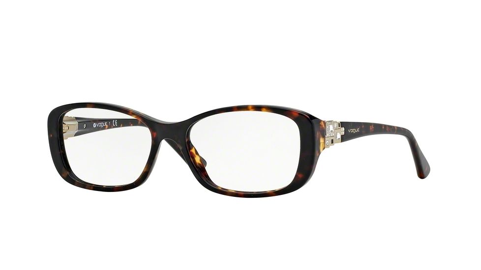 Vogue VO2842B Progressive Prescription Eyeglasses W656-51 - Dark Havana Frame