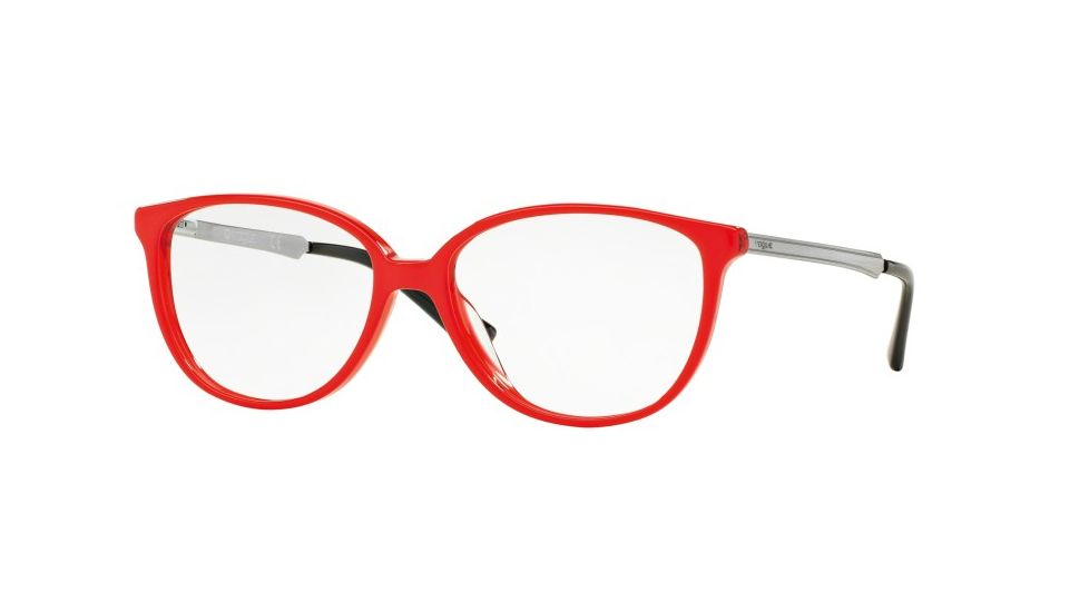 Vogue VO2866 Progressive Prescription Eyeglasses 2360-55 - Top Coral/transp Coral Frame
