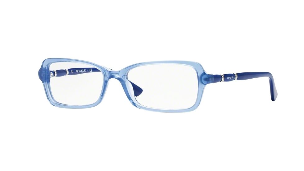 Vogue VO2888B Bifocal Prescription Eyeglasses 2198-52 - Opal Blue Transparent Frame