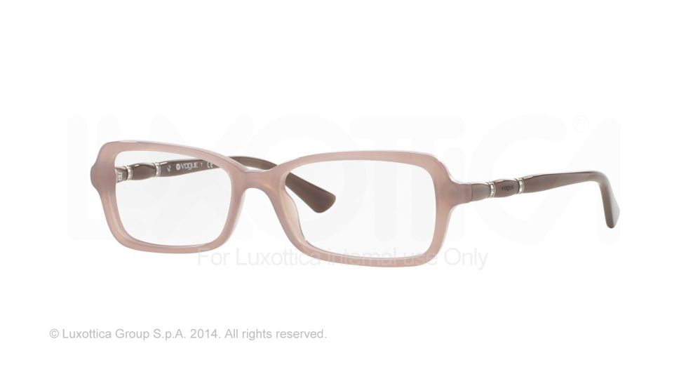 Vogue VO2888B Bifocal Prescription Eyeglasses 2223-52 - Opal Grey Transparent Frame