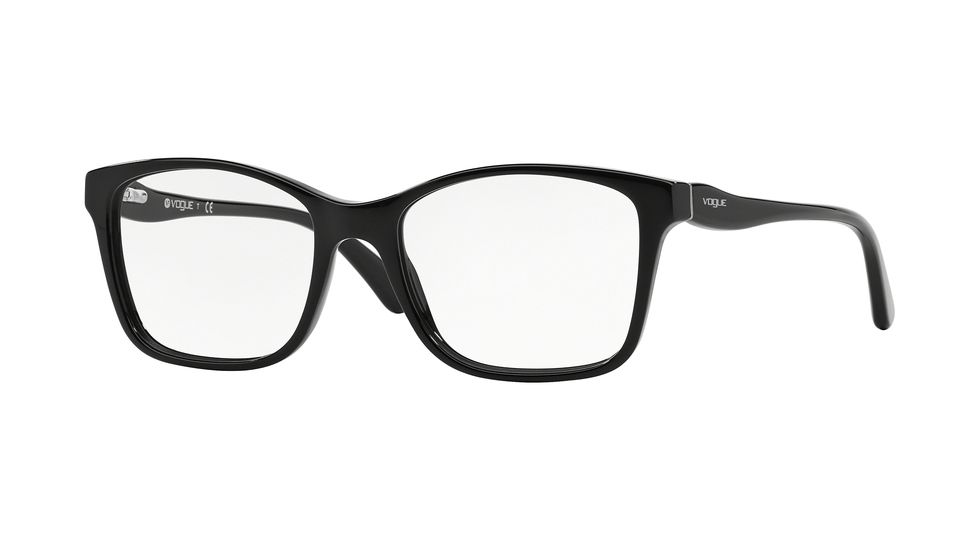 Vogue VO2907 Single Vision Prescription Eyeglasses W44-52 - Black Frame